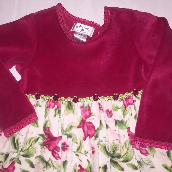 Long Sleeve Girl Dress - Picture 2 of 6